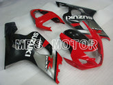 Suzuki GSXR600 GSXR750 2004-2005 Injection ABS Fairing - Factory Style - Black Red - MFS2316